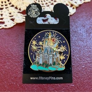 Walt Disney pin with castle